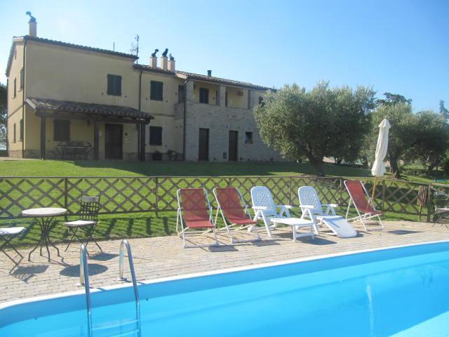 منزل الضيف Polverigi  في Agriturismo La Quiete المظهر الخارجي الصورة