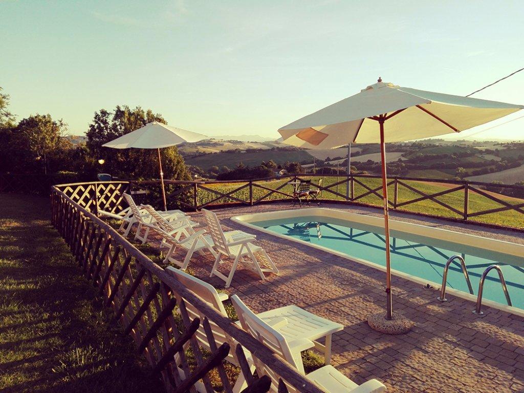 منزل الضيف Polverigi  في Agriturismo La Quiete المظهر الخارجي الصورة